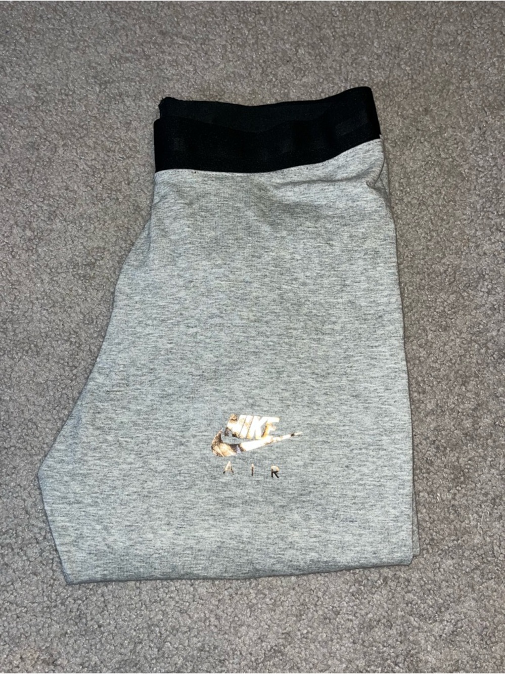 Nike gray cotton leggings